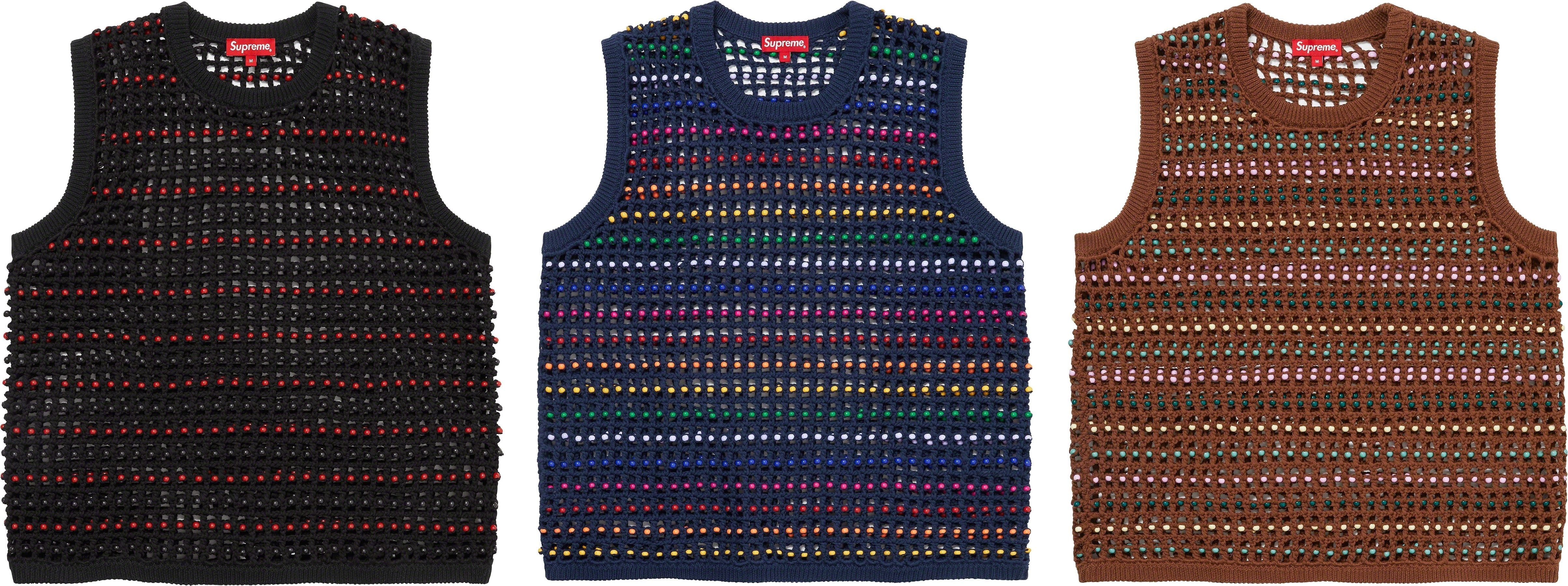 Beaded Sweater Vest